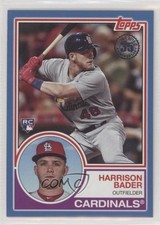 2018 Topps 1983 Topps Design Blue Harrison Bader #83-29 hv1
