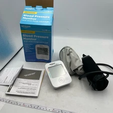 Amazon Basic Care Blood Pressure Monitor Arm Cuff Digital Home Use 59-553