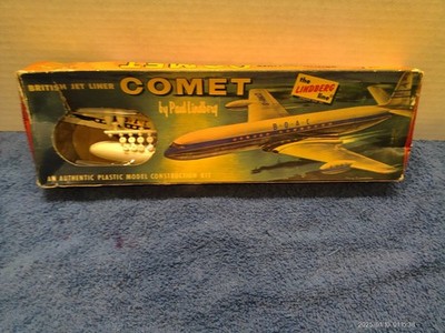 1959 Lindberg De Havilland DH 106 Comet British Jet Liner Kit 455-49  New Sealed
