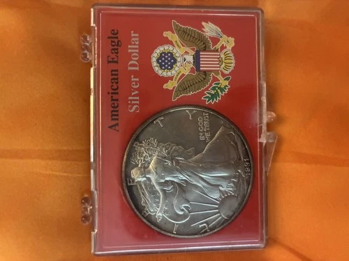 1991 American Silver Eagle — photo from the most recent tracked eBay sale