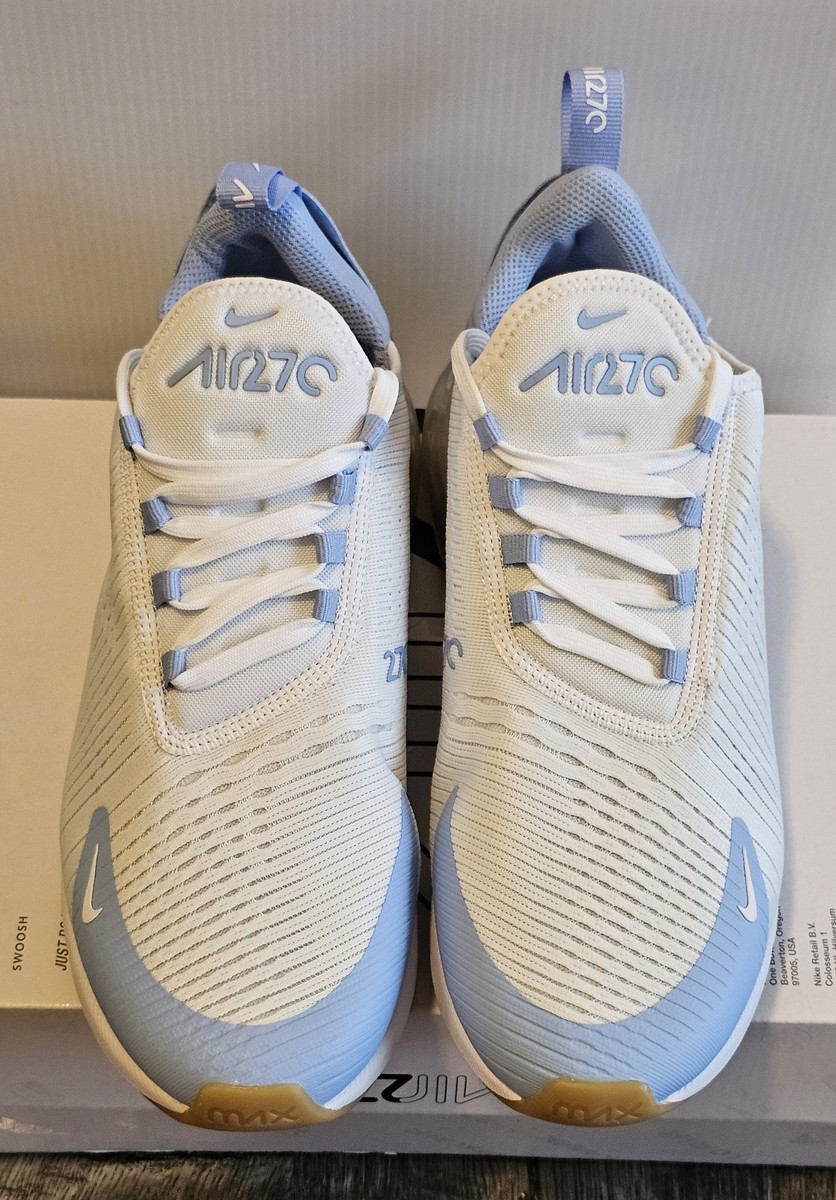 Nike Air Max 270 White Aluminum-Blue Tint HJ3222-103 Women's size