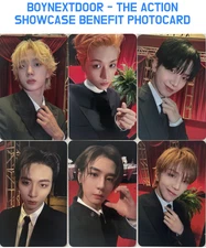 [BOYNEXTDOOR] 5th EP - THE ACTION SHOWCASE BENEFIT PHOTOCARD