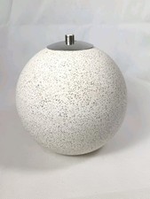 Terrazzo Effekt Garten Öllampe Terrasse Tisch Fackel Außen Laterne 1,9 kg