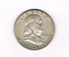1951 S Franklin Half Dollar 90% Silver XF/AU condition. Inv#211