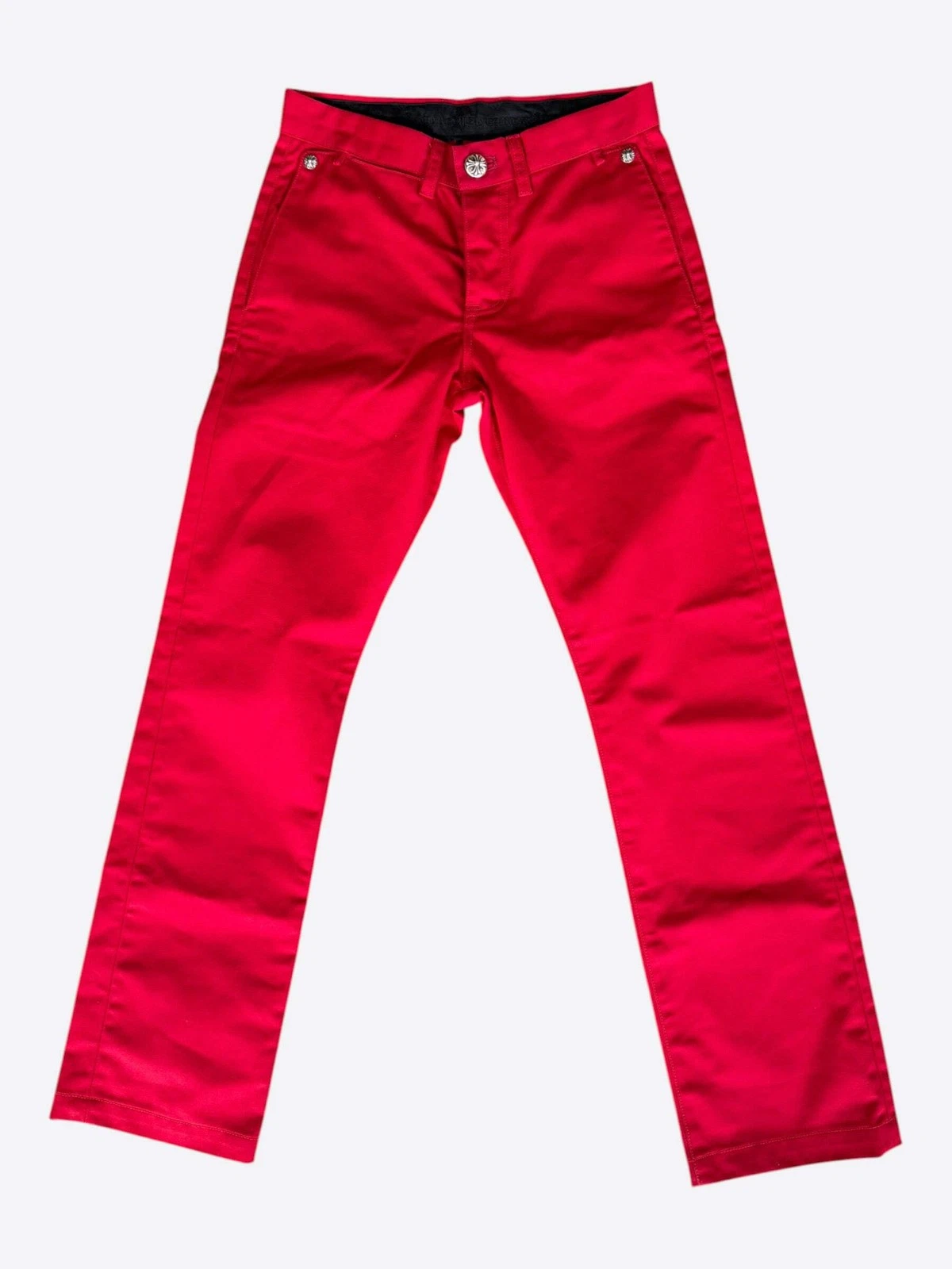 Chrome Hearts Red Chino Pants