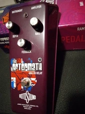 Rotosound RAM1 The Aftermath Delay Electric Guitar Effects FX Pedal 