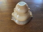 Vintage Pyrex Woodland Brown Cinderella Mixing Bowls Set Of 3 (441, 443, 444)