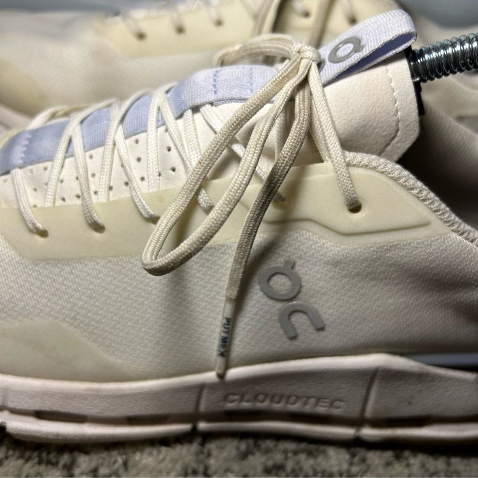 On Cloudnova Form Cloudtec White Eclipse Lace-Up … - image 8