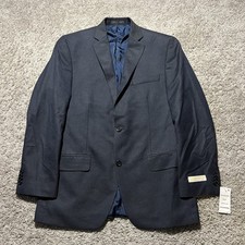 295 Michael Kors Blue Kelson 2-Button Men's Sport Coat Blazer 38 Reg NWT