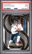2024 PANINI SELECT #114 CALEB WILLIAMS ROOKIE RC PSA 9