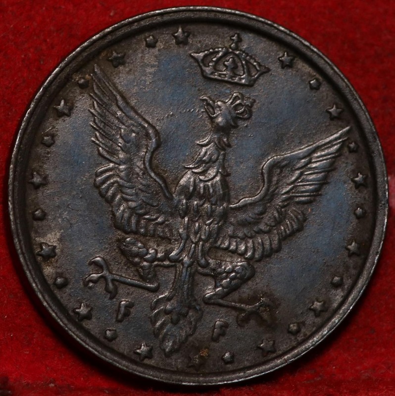 1917 Poland 10 Fenigow Foreign Coin