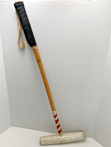 Vintage Polo Practice Foot Mallet 26" Bamboo ~ Equestrian