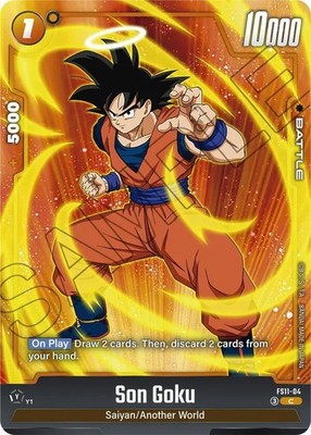 Son Goku FS11-04 English Common Phase of Evolution Dragon Ball Super Fusion