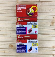 Inkrite H-935 XL Ink Cartridges (Yellow, Magneta,Cyan) X3
