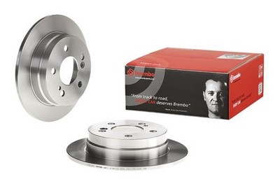 2x Bremsscheibe PRIME BREMBO 08.4738.14 für MERCEDES 190 W201 W124 KLASSE 124