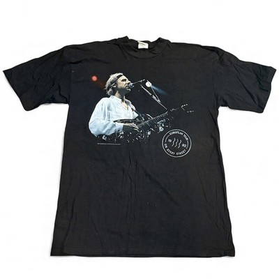 1992 Dire Straits On Every Street Tour Vintage T-Shirt Black Band Tee Size XL