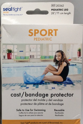 Brownmed Seal Tight Sport Pediatric, Kid's Leg Cast Swimming Cover NEW IN BOX 