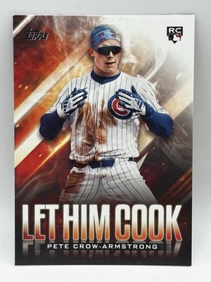 2024 Topps Update Pete Crow-Armstrong Let Him Cook #LHC-18 RC Rookie Cubs