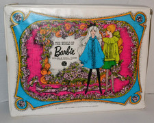 Vintage 1968 THE WORLD OF BARBIE DOUBLE DOLL CASE Carrying Storage Box Mattel