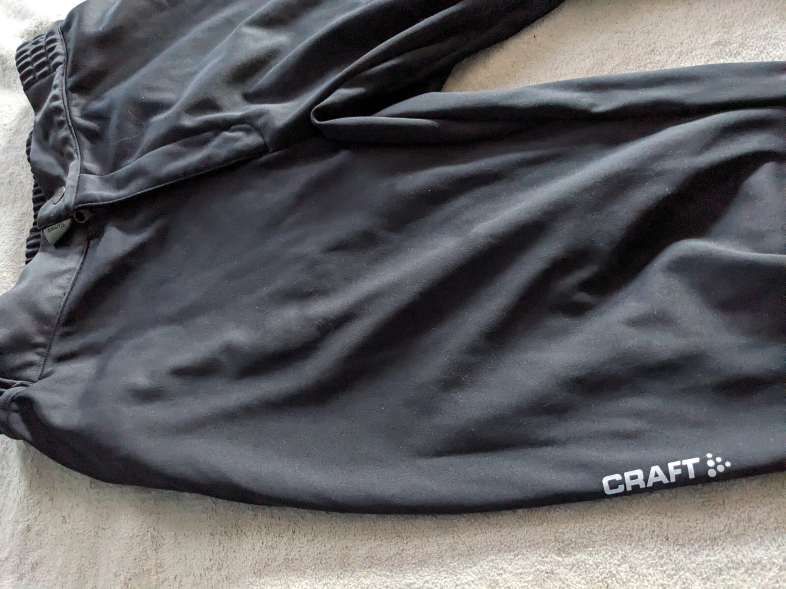 CRAFT VentAir X Fleece Lined Thermal Running Joggers Cycling Mens M