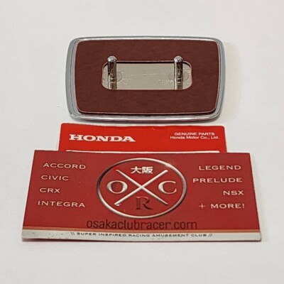 Genuine OEM 91-01 Honda NSX JDM Front Emblem Badge Hockenheim