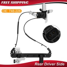 Rear Left Power Window Regulator With Motor For Chevrolet Tahoe Yukon Cadillac