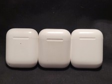 Lot of 3 Apple Airpod 1st  2nd Generation Charging Cases Only