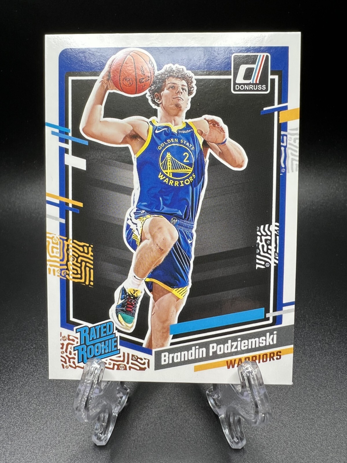 2023-24 Panini Donruss - Rated Rookie Brandin Podziemski #249 (RC)