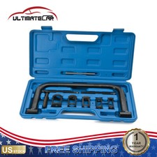 10pcs Overhead Valve Spring Compressor Kit 5 Adaptors Installerremover Tool New