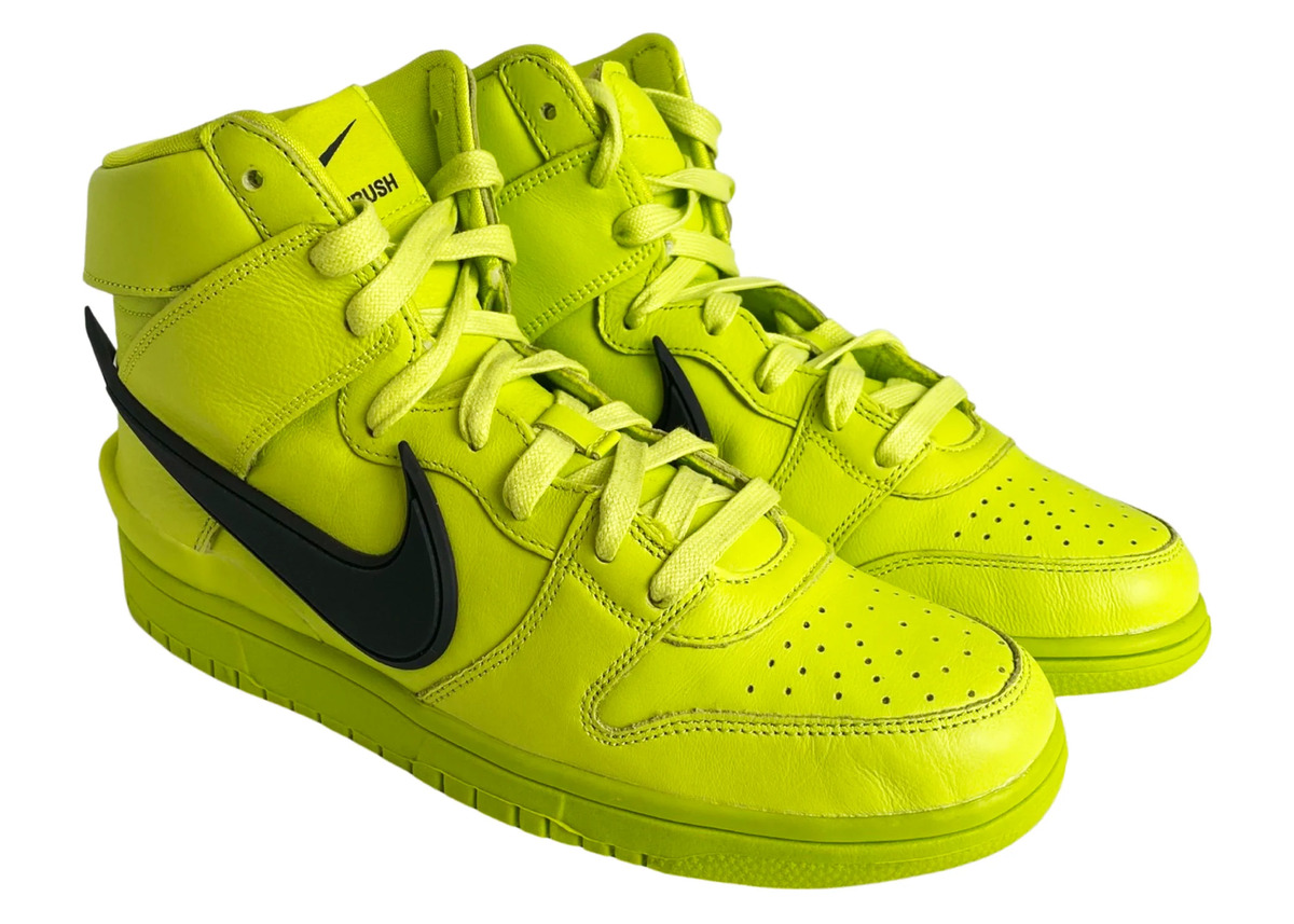 Nike Dunk High AMBUSH Flash Lime (CU7544-300)