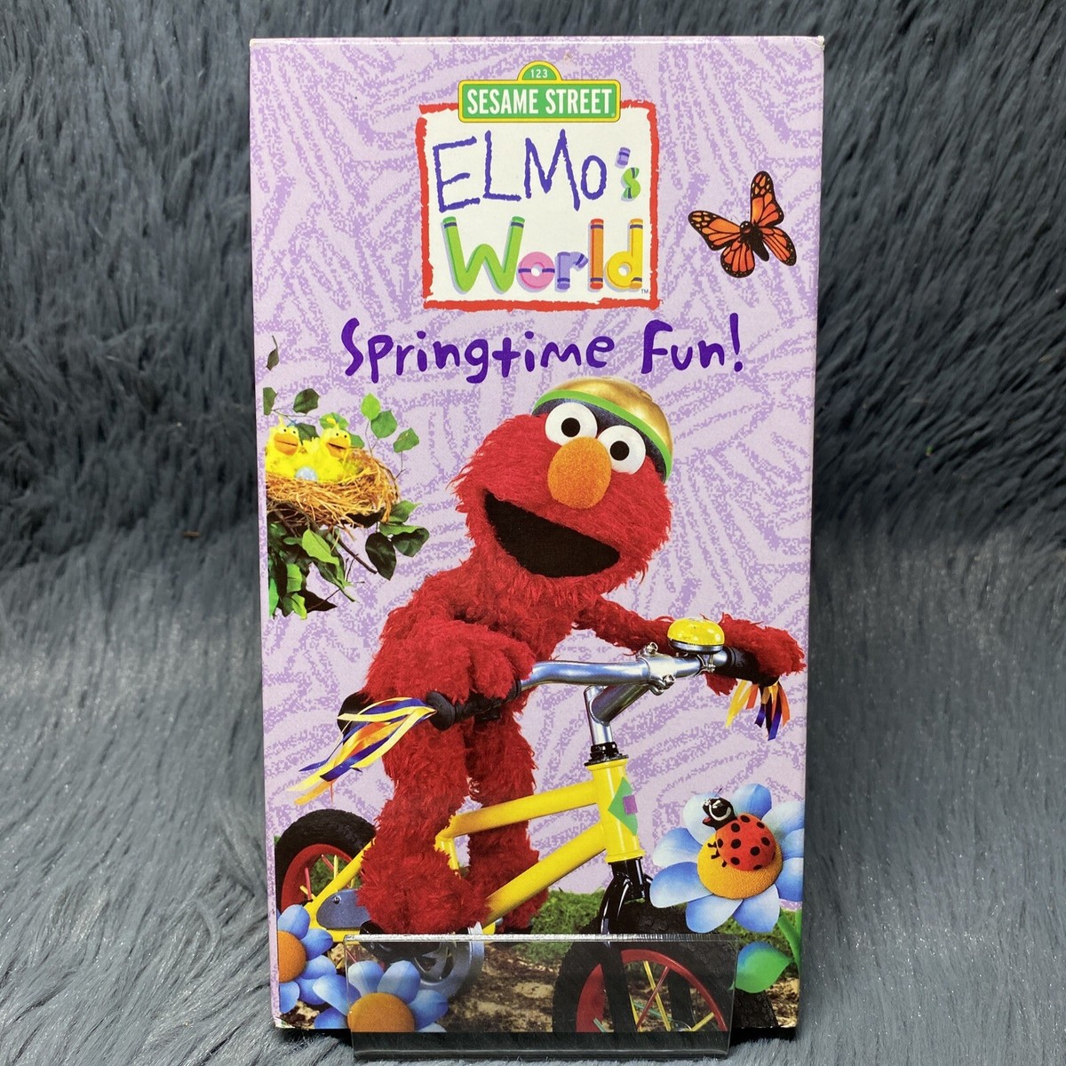 Elmos World Springtime Fun VHS Tape 2002 Sesame Street Classic