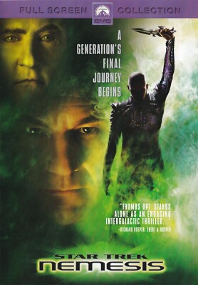 Patrick Steward & Jonathan Frakes; STAR TREK - Nemesis  English