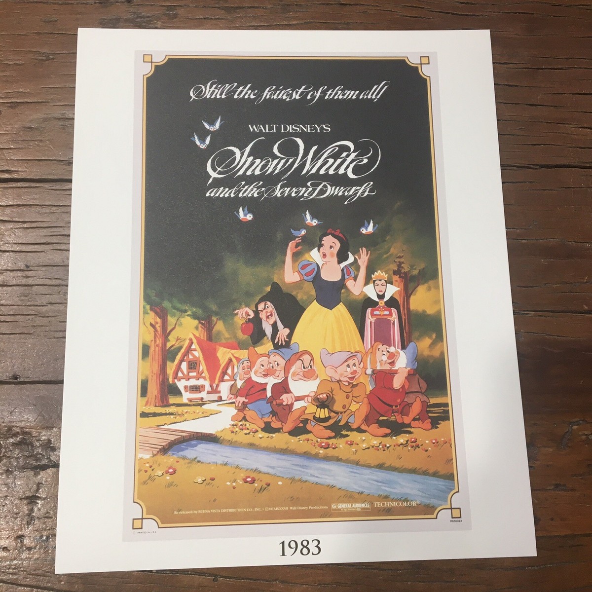 Walt Disney  White 絵本 ビンテージ Vintage 90s Walt Disney Exclusive Snow White & the Seven Dwarfs