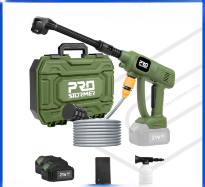 #ad Cordless Pressure Washer 1500PSI Portable Handheld Water Gun with Batteries $103.20