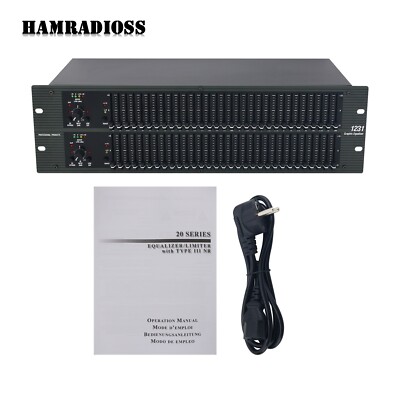 DBX 1231 Professional Audio Equalizer Dual 31 Band IC Chip Control Solid Core