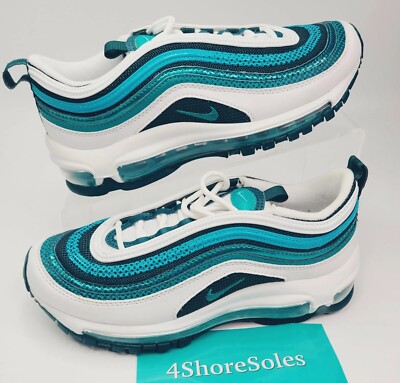 NEW Nike SIZE Youth GS Air Max 97 RF Teal Blue Women's Sz