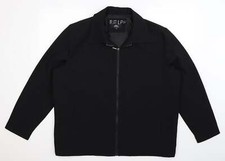 JBC Womens Black Jacket Size XL Zip