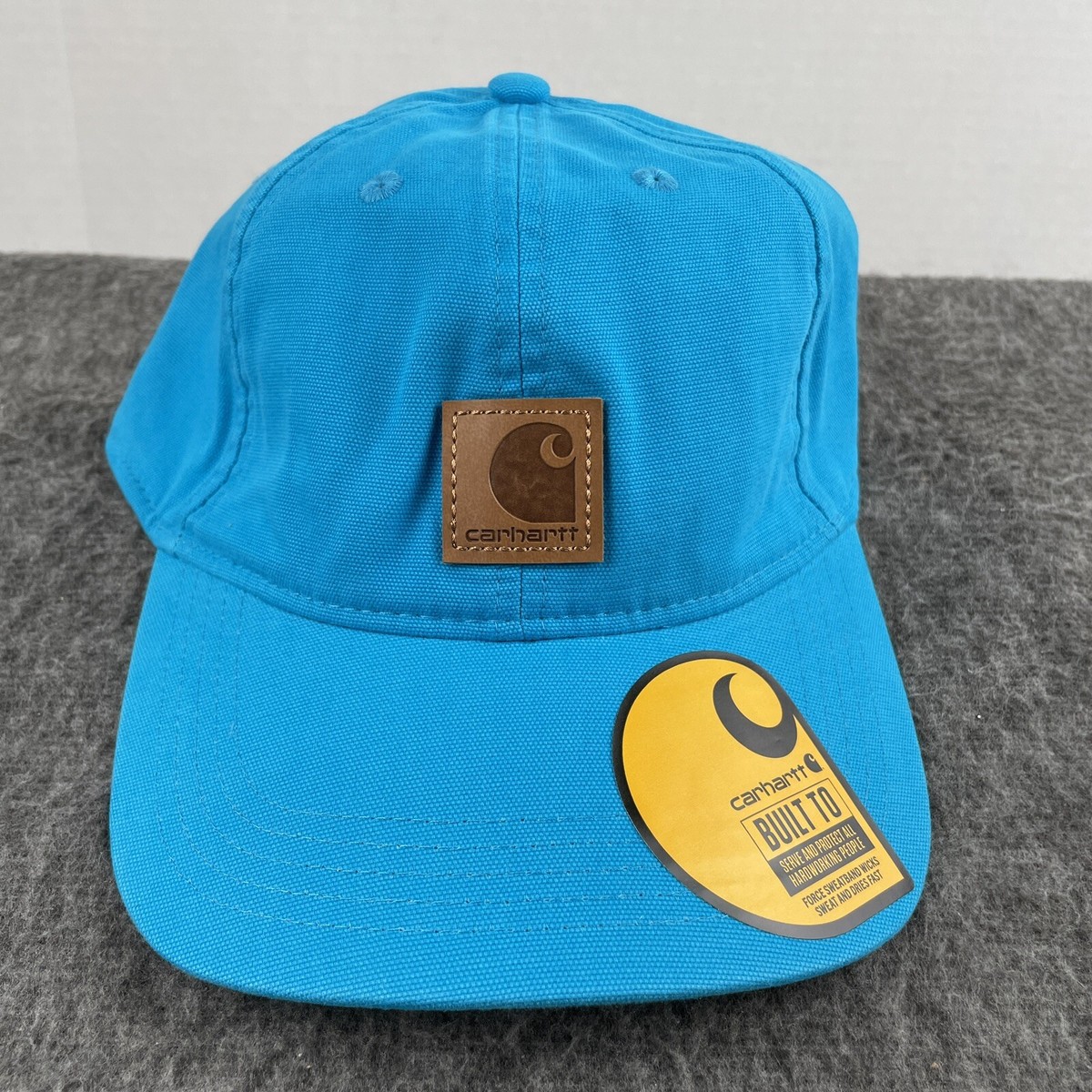 CARHARTT Odessa Force Atomic Blue Strap Back Adjustable Cap AH0289