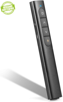 Wireless Presenter Powerpoint Fernbedienung Laptop Mit Hyperlink Lautstärkeregle