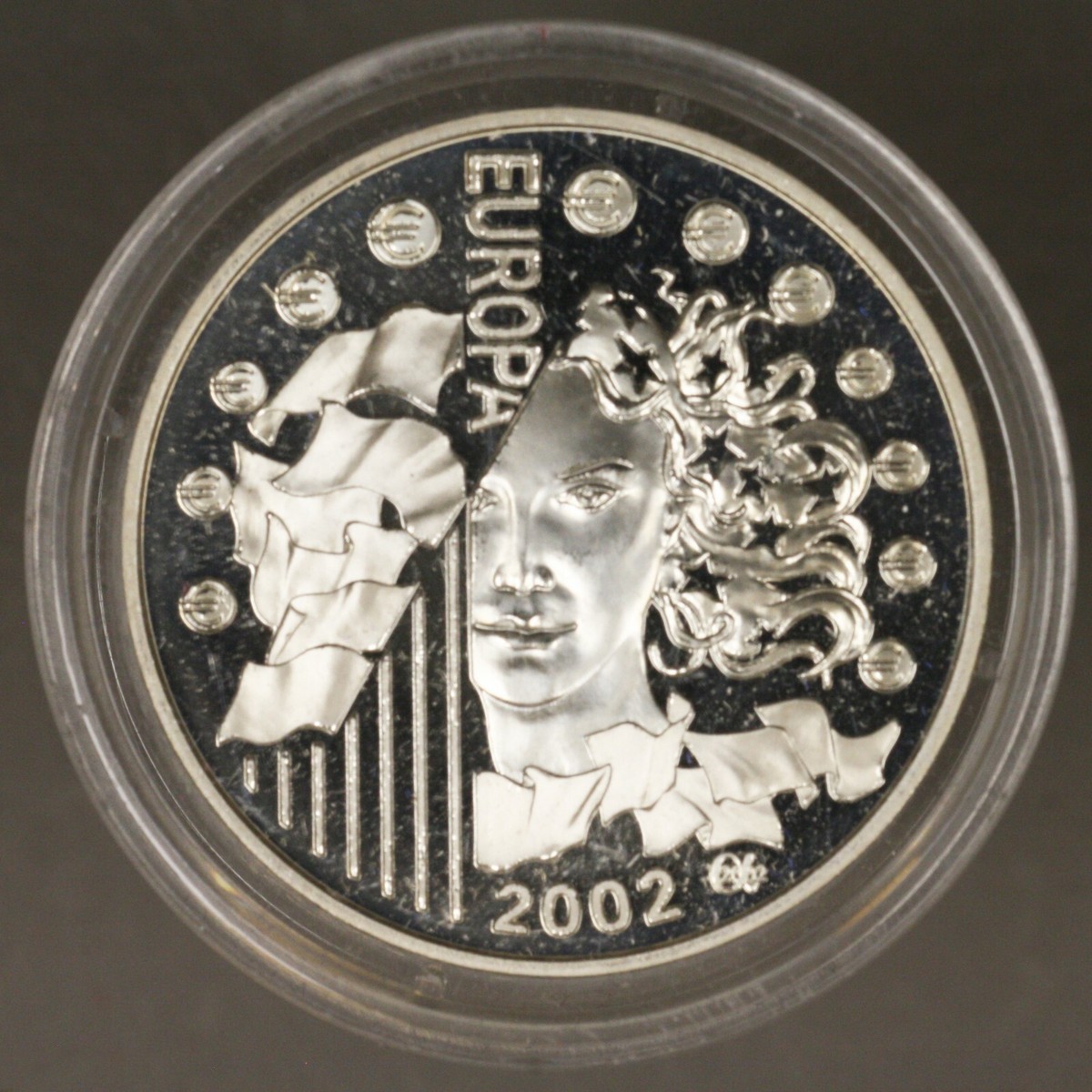 フランス 2002年 1€50C 銀貨 Proof フランス 2002年 1€50C 銀貨 Proof