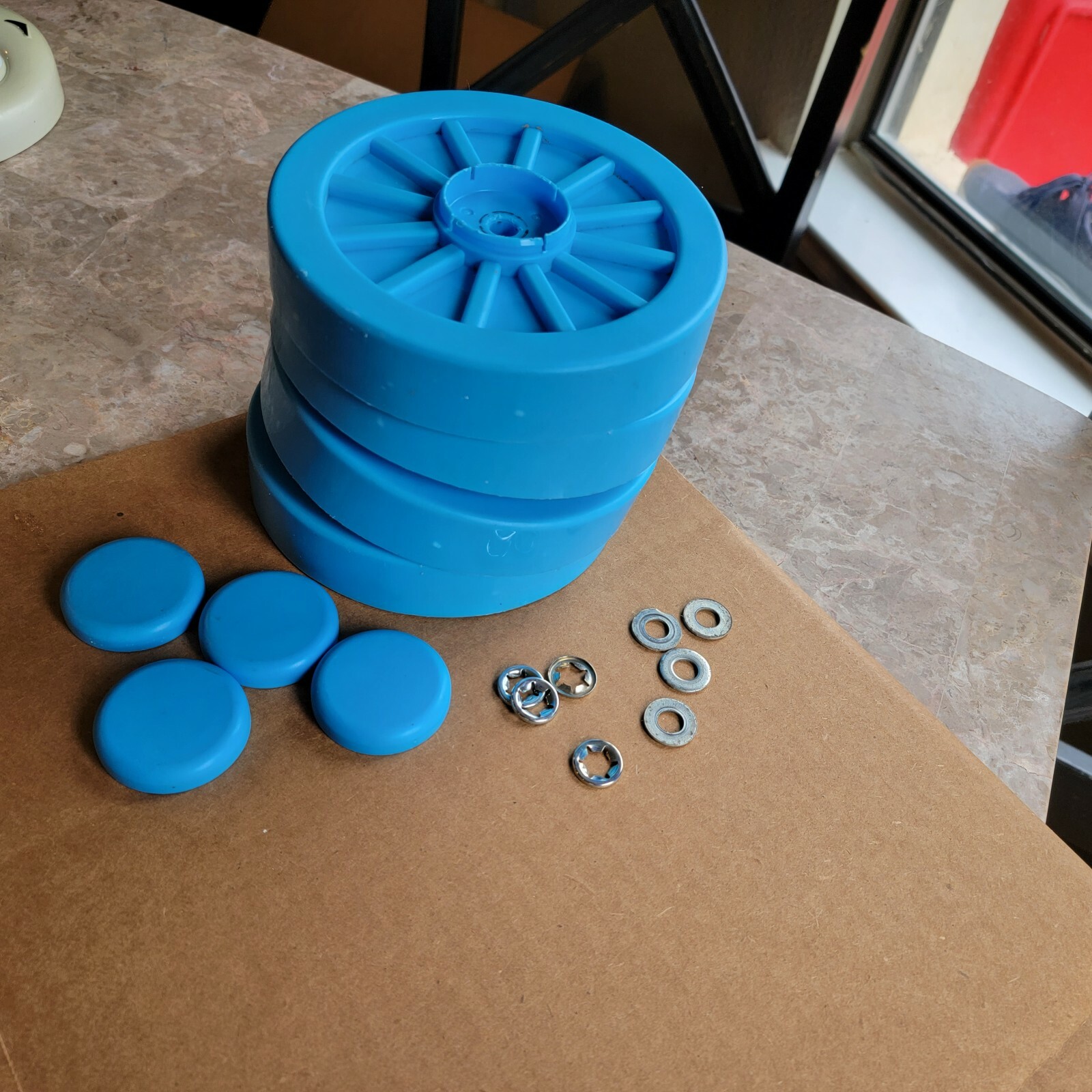 Peg Perego Thomas the Train  Track Rider Ride-On Part WHEEL narrow not wide ONLY