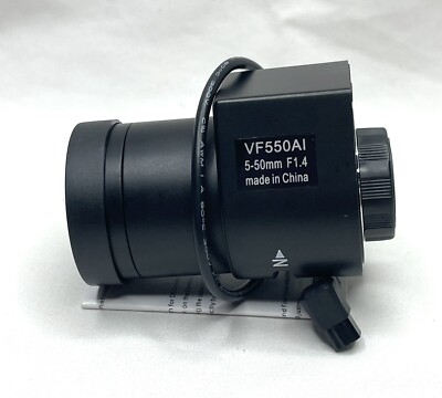 New Northern VF550AI 5-50mm F1.4 1/3'' Varifocal DC Auto Iris Lens in Box 