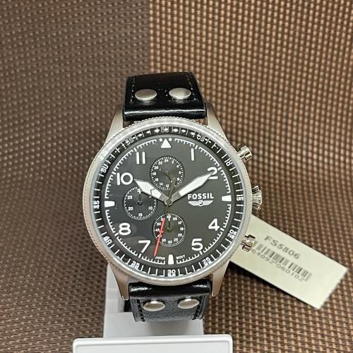 Fossil FS5806 Retro Pilot Chronograph 