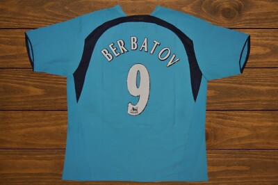 Tottenham 2006/07 Away Berbatov #9 Football Shirt Puma Size XL | eBay