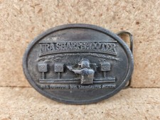 Vintage 80s National Rifle Association Sharpshooter Gun NRA Belt Buckle