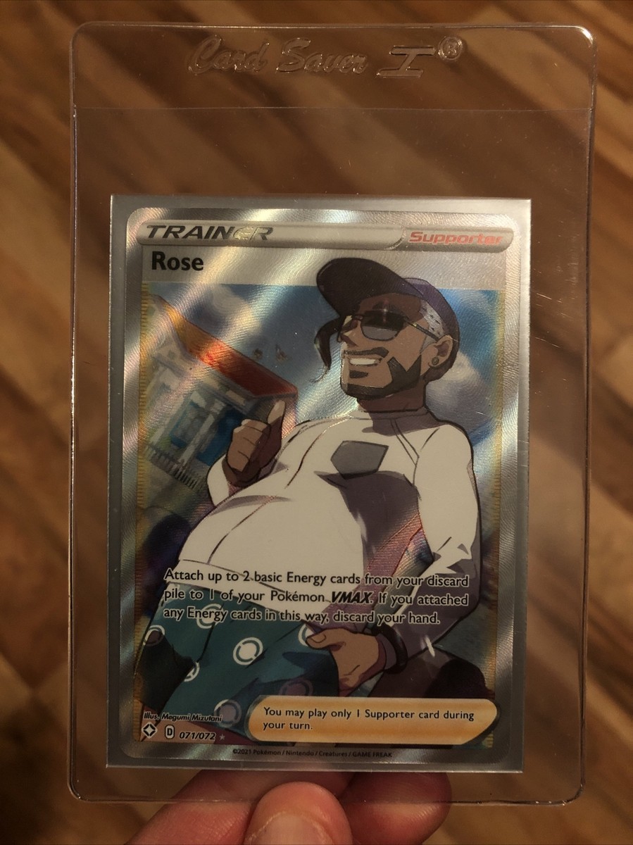 Rose Full Art Ultra Rare 71/72 Shining Fates Pokemon Card PACK