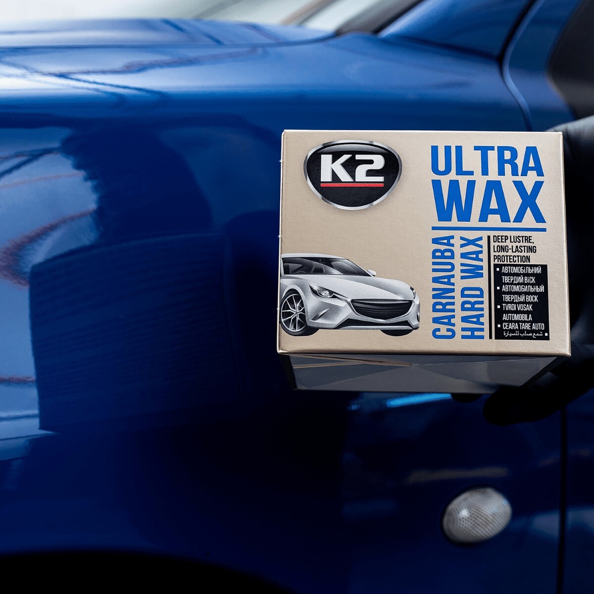 HARD CARNAUBA Ultra WAX CAR POLISH Paint LONG PROTECTION LUSTRE SHINE