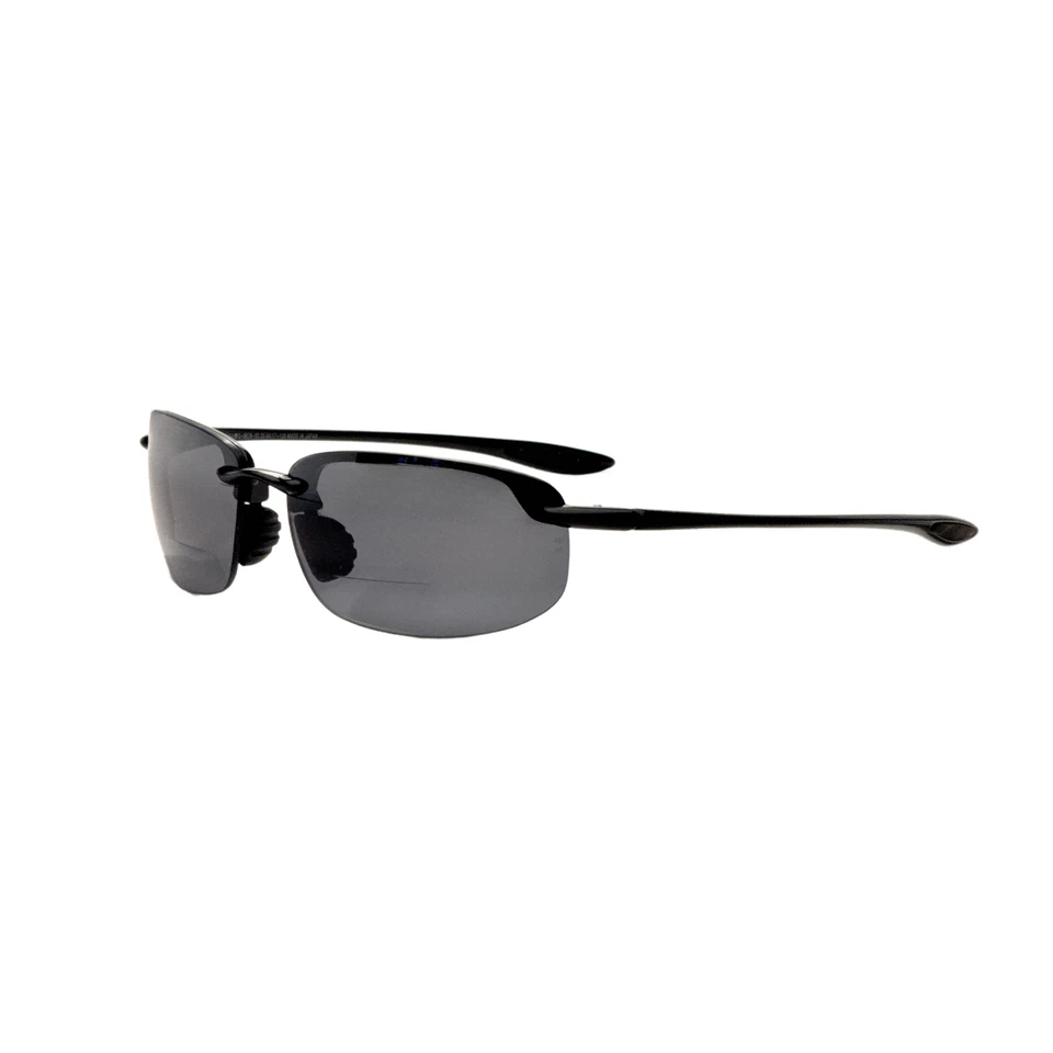 Gafas de sol negras Maui Jim Hookipa 57 mm para hombre MJ0407SA-008