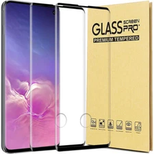 For Samsung Galaxy S10E/S10 Plus/S10 5G Glossy Tempered Glass Screen Protector
