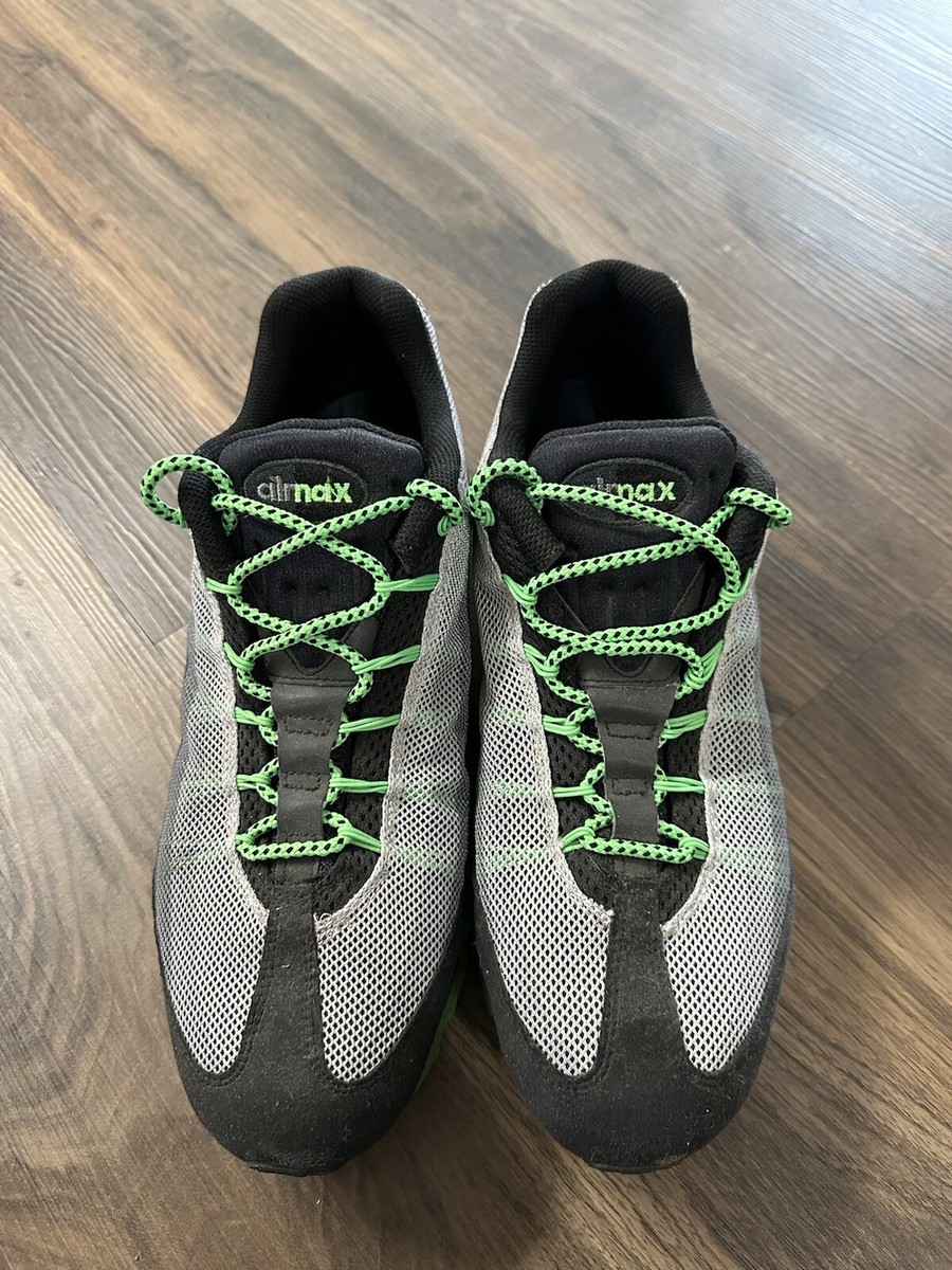 Size 10.5 - Nike Air Max 95 Dynamic Flywire Poison Green for